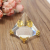 Feng Shui Glass Crystal Pyramid with Stand Amethyst Energy Generator Decorative Showpiece for Positi